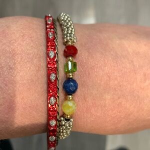 Set of three bracelets, jewelry